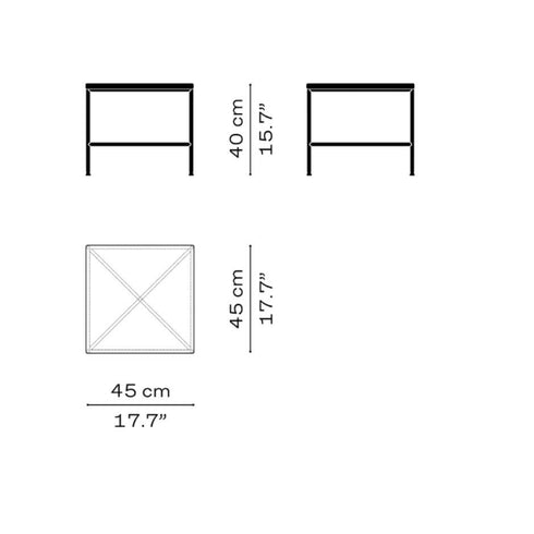 Planner™ MC330 Coffee Table / Square